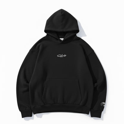 ASRI Black 100% Cotton French terry fabric