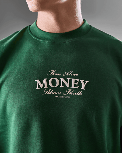 ASRI Green Printed T-shirt (Money)